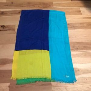 Kate Spade Cyber Color block scarf